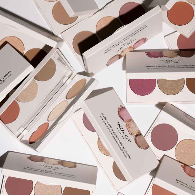 Inglot Playinn Glow On Point! Face Makeup Palette