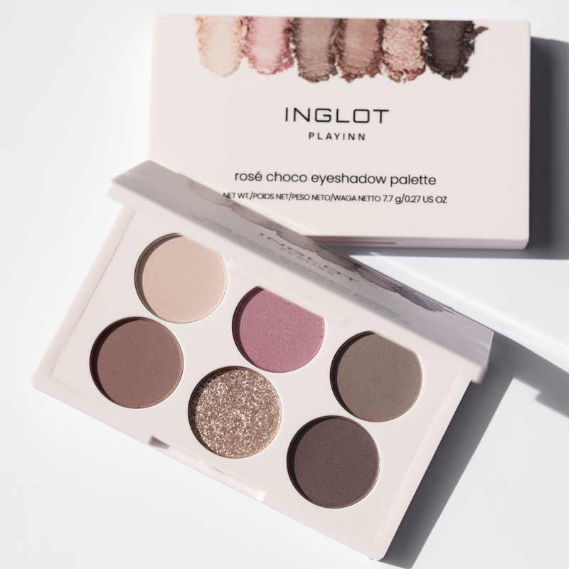 Inglot Playinn Rosé Choco Eyeshadow Palette