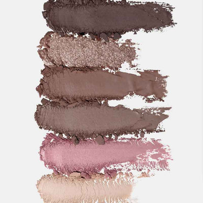 Inglot Playinn Rosé Choco Eyeshadow Palette Swatches