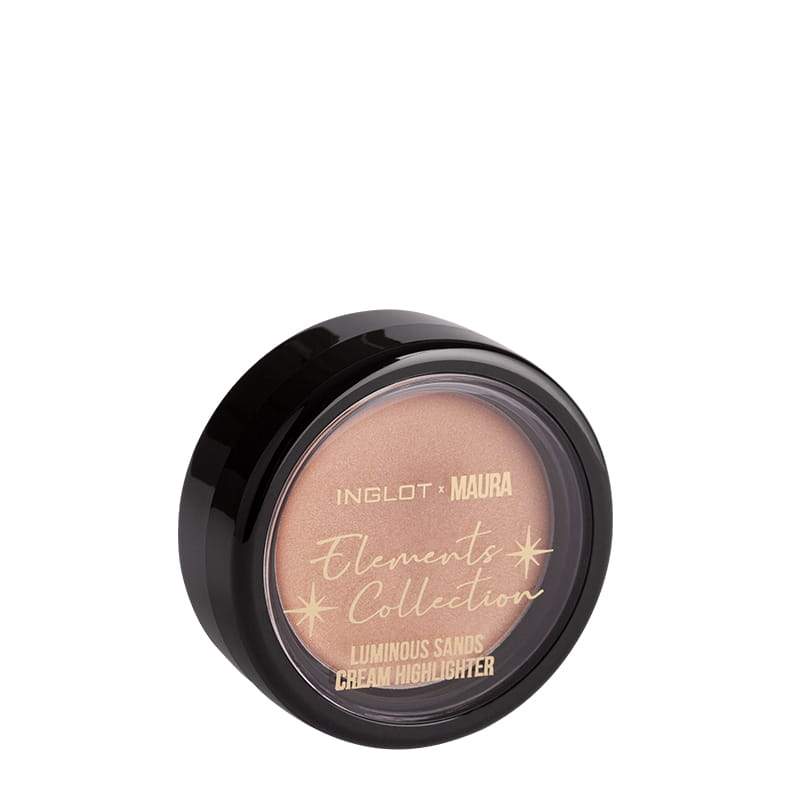 Inglot x Maura Higgins Luminous Sands Cream Highlighter | golden glow