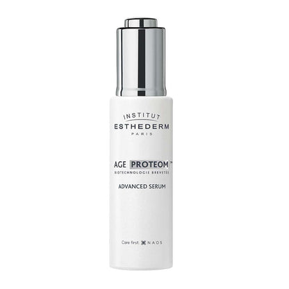 Institut Esthederm Age Proteom Advanced Serum |smoother complexion | lasting efficacy | durable reduction in signs of aging | visible transformation in one month