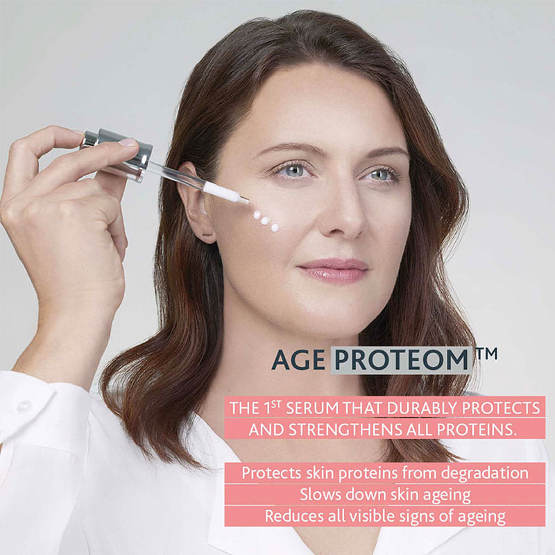 Institut Esthederm Age Proteom Advanced Serum | protect skin proteins from degradation | slows down aging 