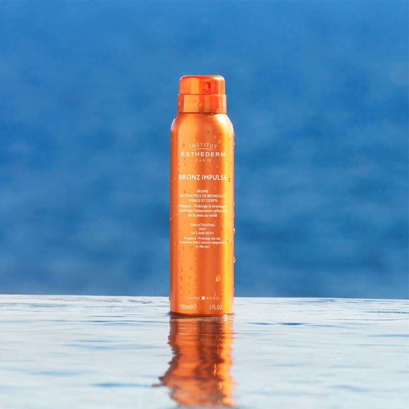 Institut Esthederm Bronz Impulse Tan Activating Mist, tan activating spray, tan extender