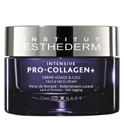 Institut Esthederm Intensive Pro Collagen+ Cream | targets skin sagging | offers biological lifting effect | ideal for mature skin | combines biomimetic peptides and sugars | stimulates collagen production at multiple skin levels