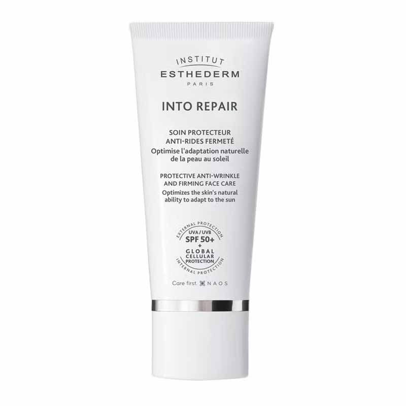 Institut Esthederm Into Repair Protective Anti Wrinkle Face Care SPF50+, spf 50 face cream