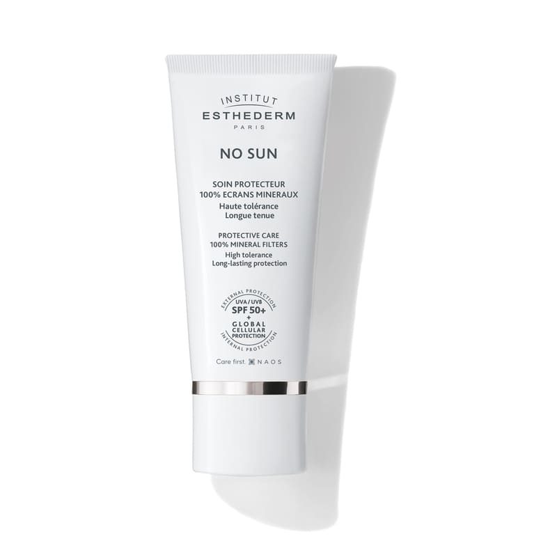 Institut Esthederm No Sun 100% Mineral Screen Protective Care | no sun mineral filters | high protection sun scream | long lasting protection sun cream