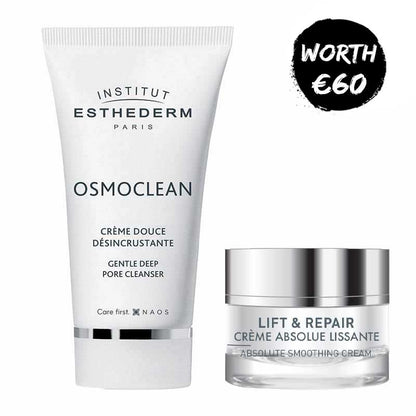 Institut Esthederm Osmoclean Gentle Deep Pore Cleanser + FREE Absolute Smoothing Cream 10ml