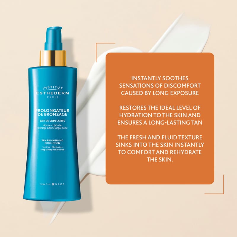 Institut Esthederm Tan Enhancing Body Lotion | after sun lotion