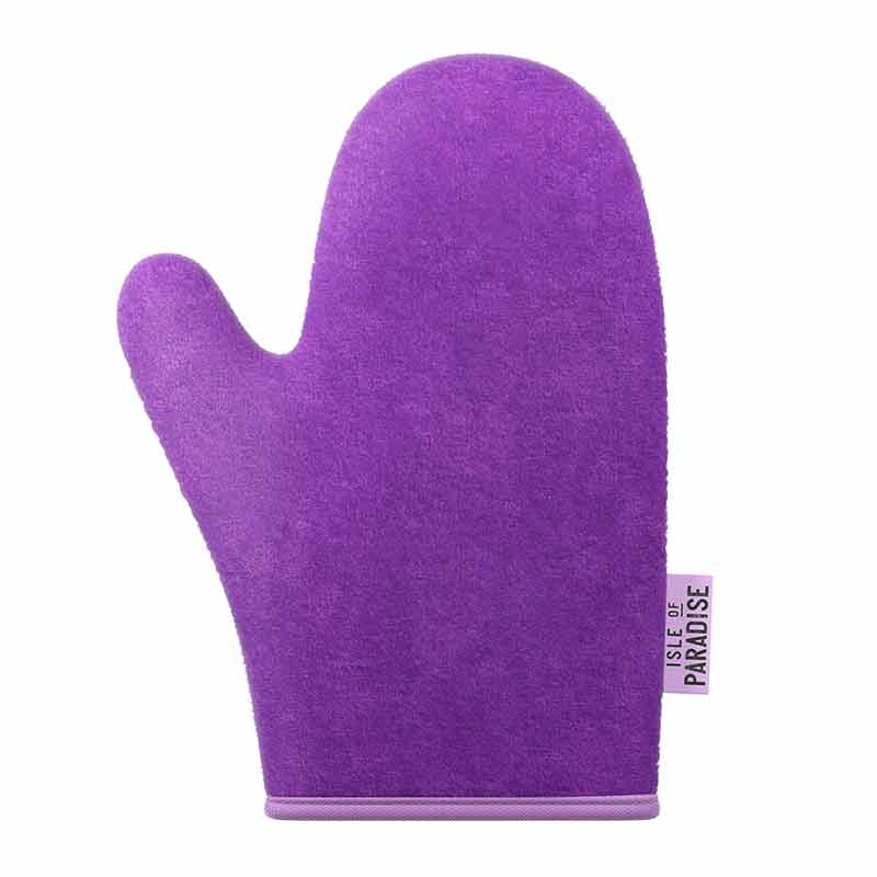 Isle of Paradise Double Sided Self Tan Mitt | infused with hyaluronic acid | streak free tan mitt