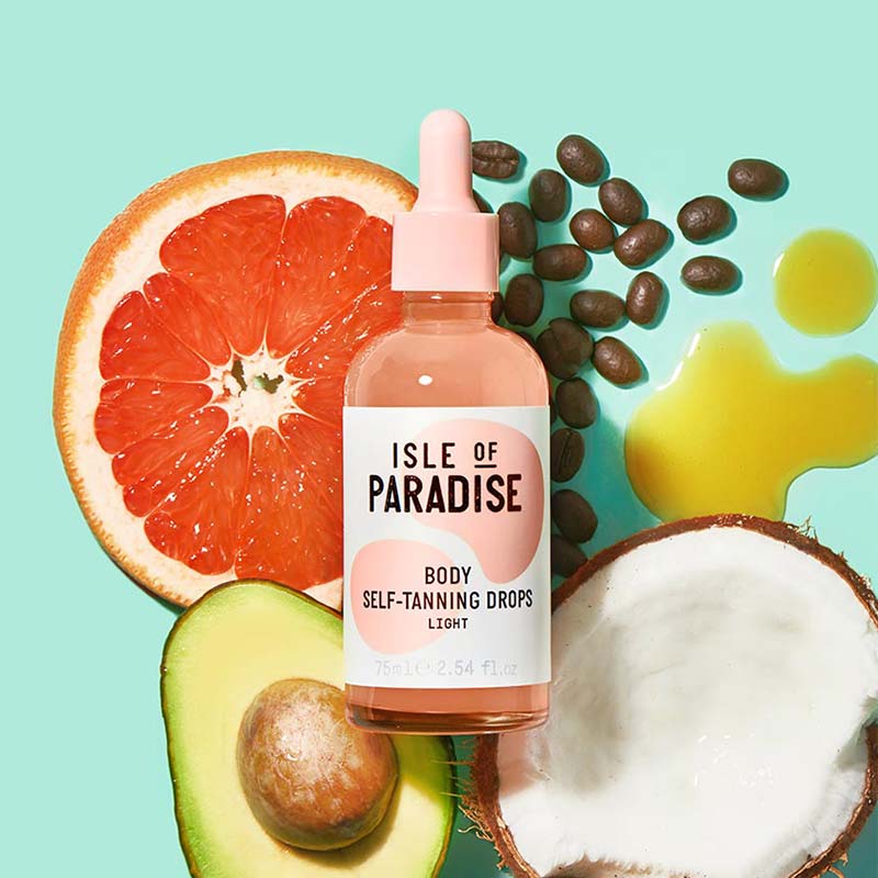Isle Of Paradise Self-Tanning Body Drops | Fake tan for body | self tanning drops for body | Isle of paradise 