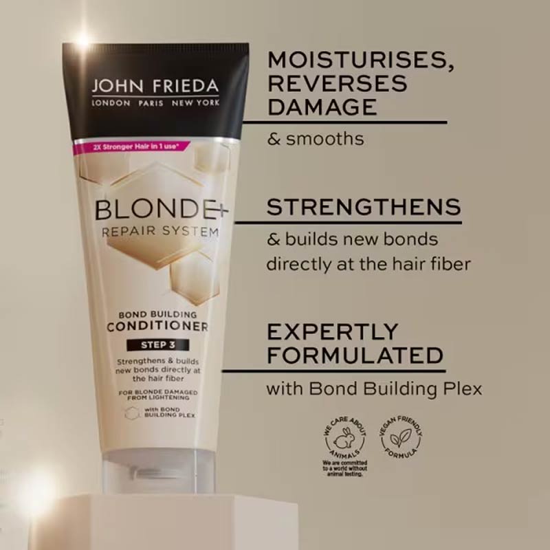 John Frieda Blonde+ Repair System Bond Building Conditioner