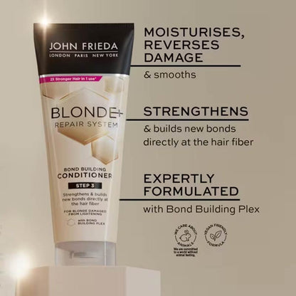 John Frieda Blonde+ Repair System Bond Building Conditioner