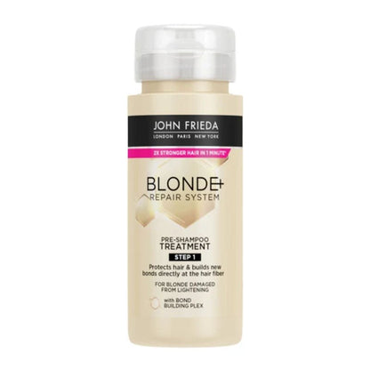 John Frieda Blonde+ Repair Treatment Product mage with White Background