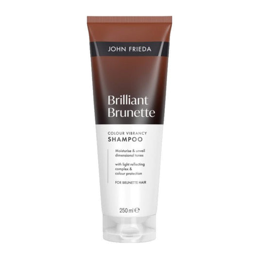 John Frieda Brilliant Brunette Colour Vibrancy Shampoo 250ml