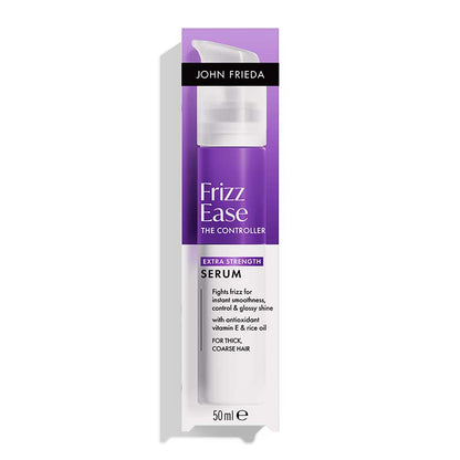 John Frieda Frizz Ease The Controller Extra Strength Serum Outer Box