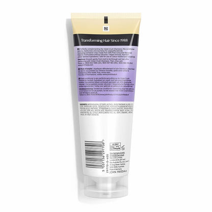John Frieda Violet Crush for Blondes Purple Conditioner back of pack