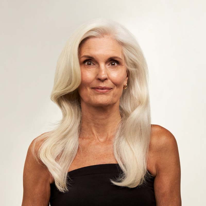 John Frieda Volume Lift The Original Root Booster Blow Dry Spray Results Long Hair