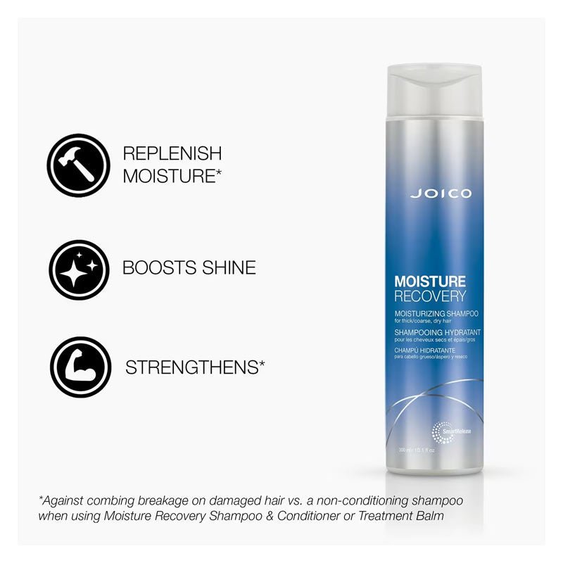 Joico, Joico Moisture Recovery Shampoo, Boost Hair Shine, For Dry Hair