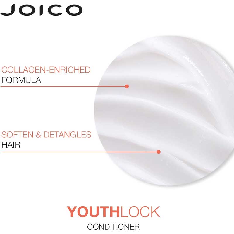 Joico YouthLock Conditioner, Softening, detangling conditioner