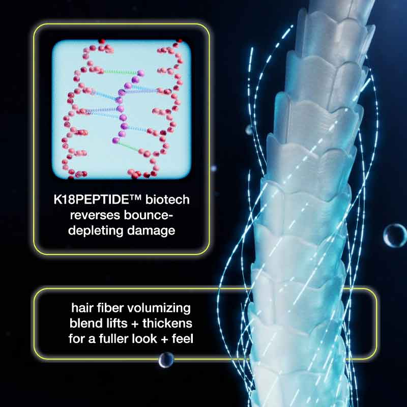 K18 AstroLift Reparative Volume Spray, hair volumiser for fine thin hair, styling products for flat hair