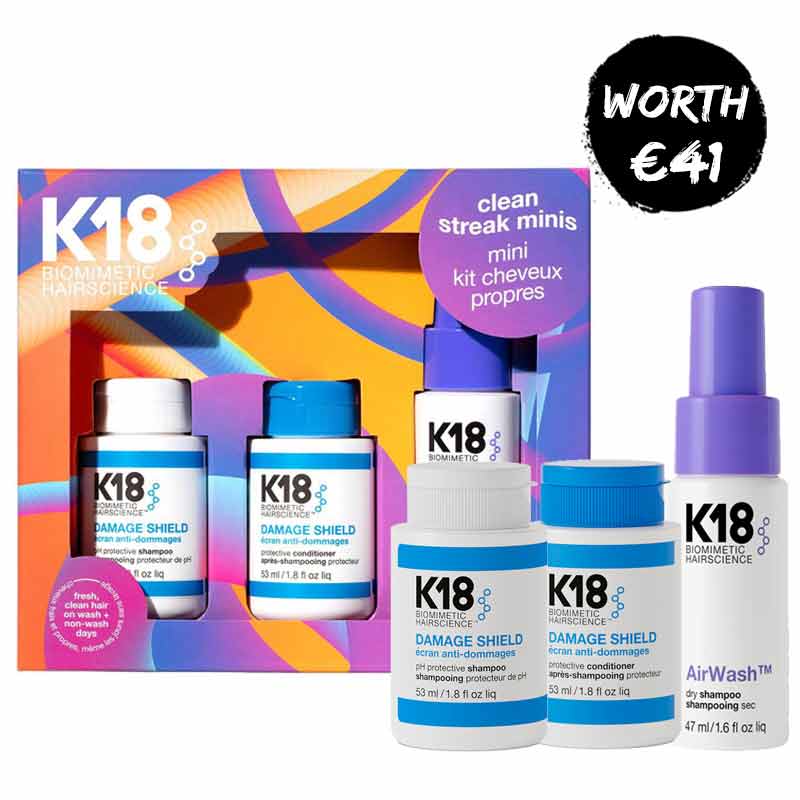 K18 Clean Streaks Minis Gift Set