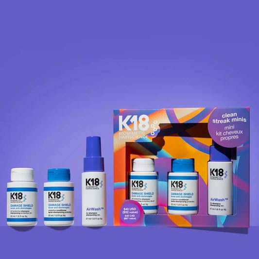 K18 Clean Streaks Minis Gift Set