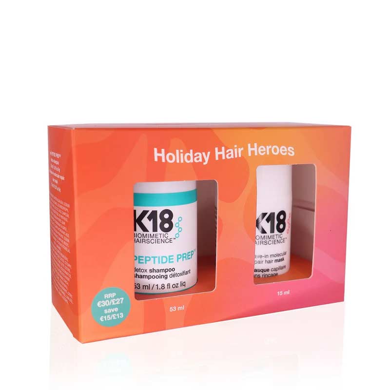 K18, K18 Holiday Hair Heroes Gift Set, Gift For Her, Christmas Gift Set, Gift For Him