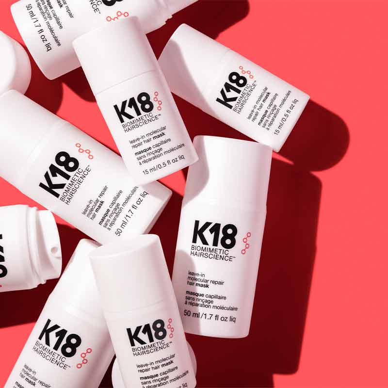 K18 Leave-in Molecular Repair Hair Mask, hair mask for damaged hair, K18 mask