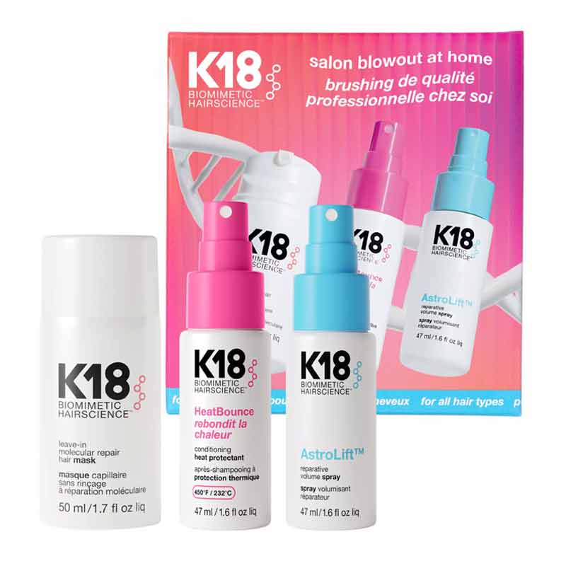 K18 Salon Blow Out at Home Pack