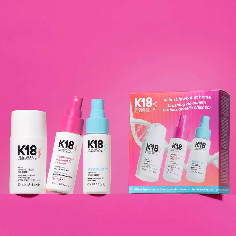 K18 Salon Blow Out at Home Pack