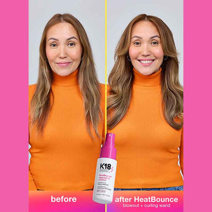 K18 Heat Bounce Before & After
