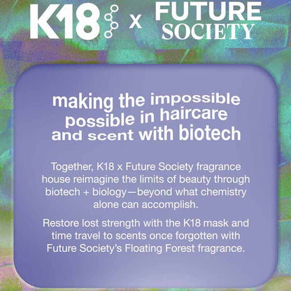 K18 X Future Society Limited Edition Scent Leave-In Molecular Repair Hair Mask