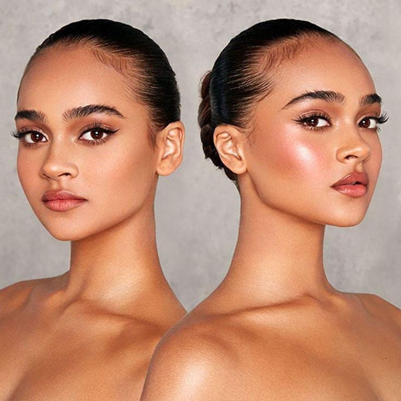 Kash Beauty Bronze Sculpt Stick | Island Vibes | before | after | blends effortlessly | skin | facial dimension | definition 