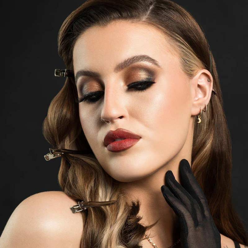 Kash Beauty Crystal Nights Palette | Keilidh Cashell |  gems | nine stunning shades | deep | warm mattes | high-shine metallics 