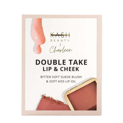 KASH Beauty Double Take Lip & Cheek Makeup Gift Set Product Image White Background