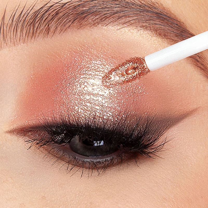 Kash Beauty Eyeshadow Topper | Pink Pearl | high shimmer finish | light-reflecting particles | shades available | cruelty-free | vegan-friendly