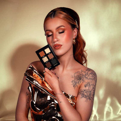 KASH Beauty Get The Glam gift Set, KASH makeup, makeup gift set, Eyeshadow palette, lipstick, Duolex Liquid Liner