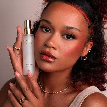 Kash Beauty Hydrating Mist | face mist | throughout the day | skin feeling nourished | comfortable | feeling of revival