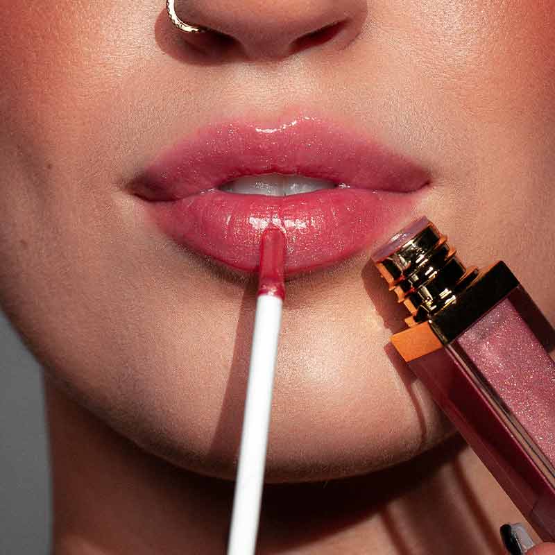 KASH Beauty Lip Gloss | Rose Light |