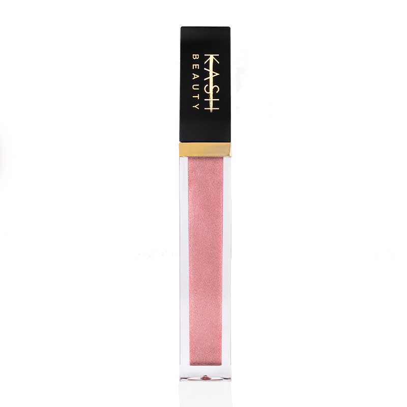 KASH Beauty Lip Gloss | Rose Light | High-Shine Lip Gloss | Mirror-Like Shine | Locks in Moisture | Enhances the Lips