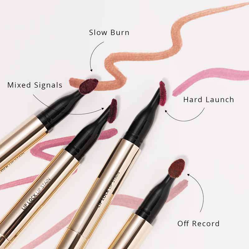 KASH Beauty Lip Lock Lip Stain Shade Swatches