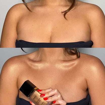Kash Beauty Liquid Silk | Gold Drop | coverage | lightweight | grease-free formula | even skin tone | flawless base