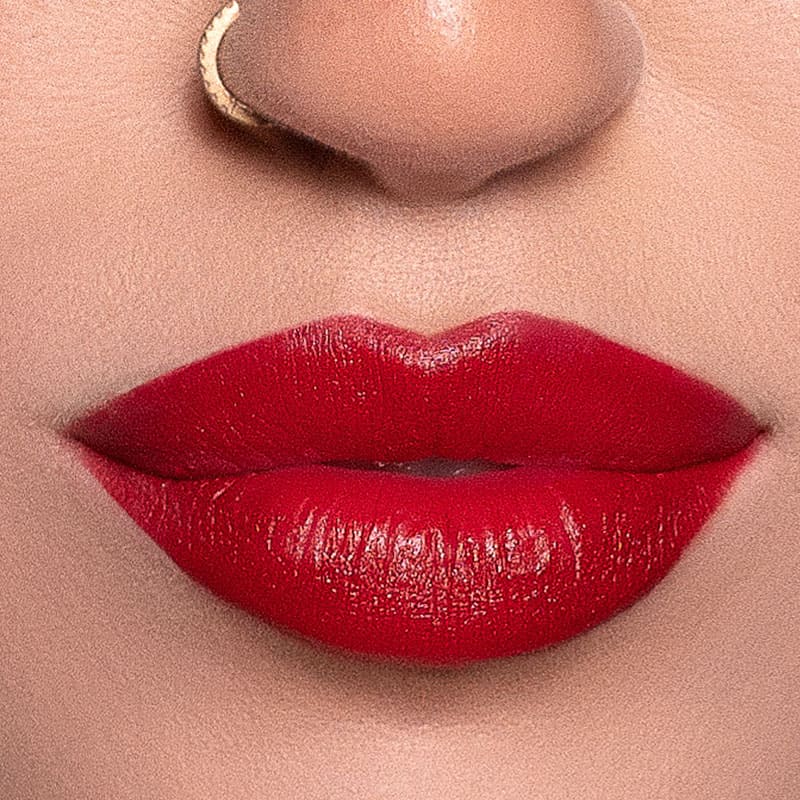 Kash Beauty Matte Lipstick | Temptation | red | lip | luxury | silky | soft matte finish | ultra-long lasting