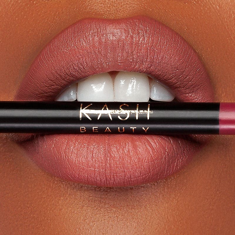 Kash Beauty Lipliner | Vintage Rose | enhances lips | adds plumpness | versatile product | go-to | pinky 