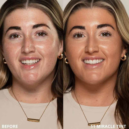 KASH Beauty Miracle Skin Tint SPF 15 Shade 11 Before & After