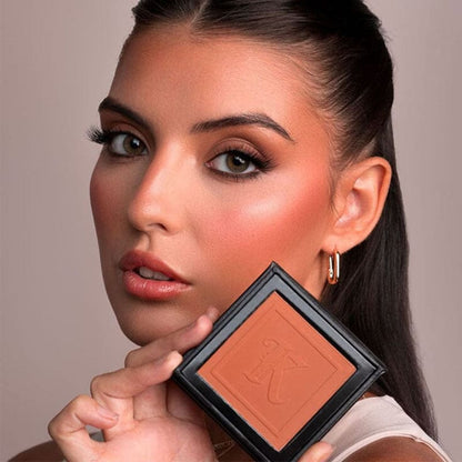 Kash Beauty Powder Bronzer | Golden Bronze | customize your glow | contour | define features 