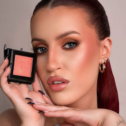 Kash Beauty Powder Blusher | Sun dance | natural-looking | pop of color | light reflecting particles