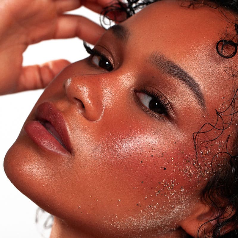Kash Beauty Skin Glaze Blush |  Malibu Dreamin | blusher |  candy-pink | muted shade | sleek | fresh | youthful | face 