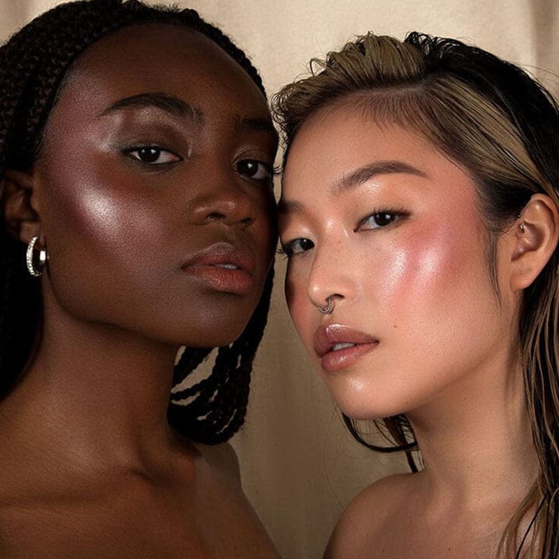 Kash Beauty Skin Glaze Blush | Rose Quartz | blusher | seamless application | flawless finish | adds radiance to cheeks | healthy | glowing appearance | various skin tones 
