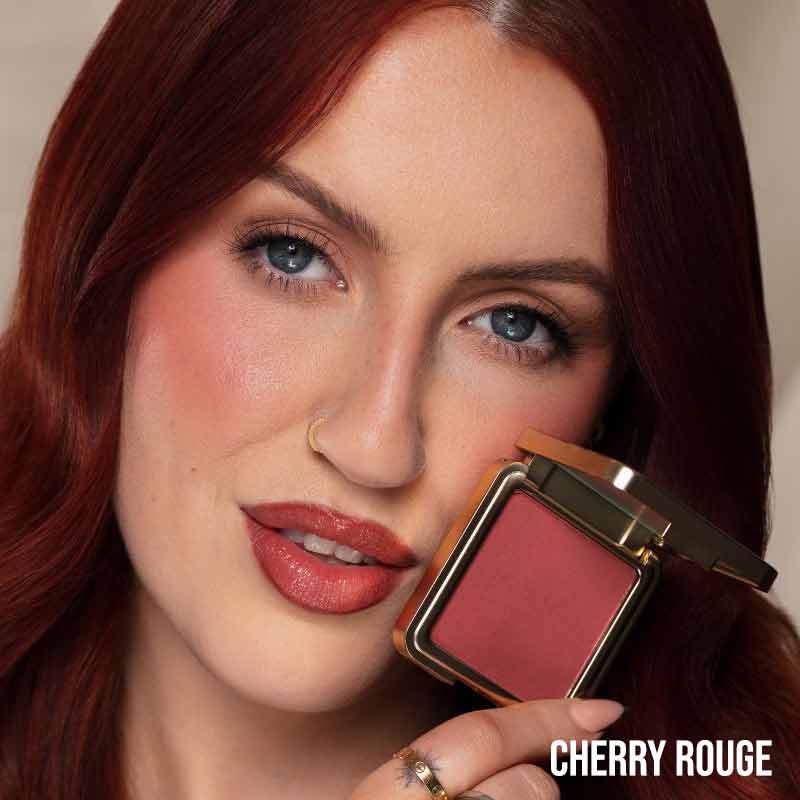 KASH Beauty Soft Suede Blush Cherry Rouge